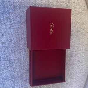 Authentic Cartier box for ring